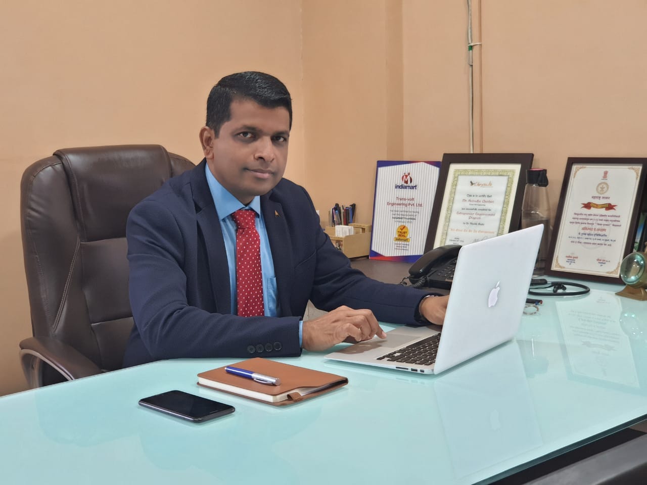 Mr. Anirudha Chavan, Managing Director, Transvolt Engineering Pvt. Ltd.